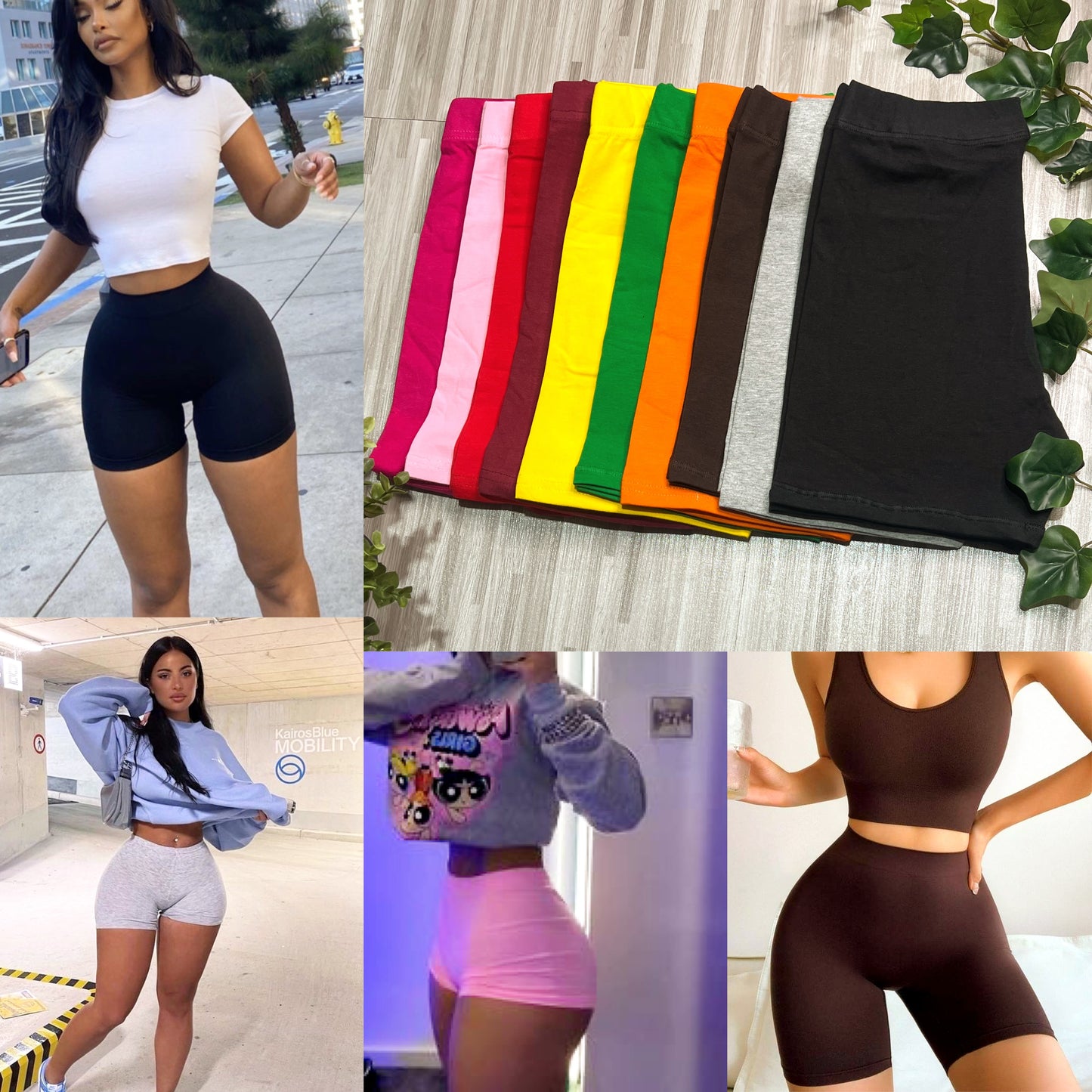Leggins en algodón cortas