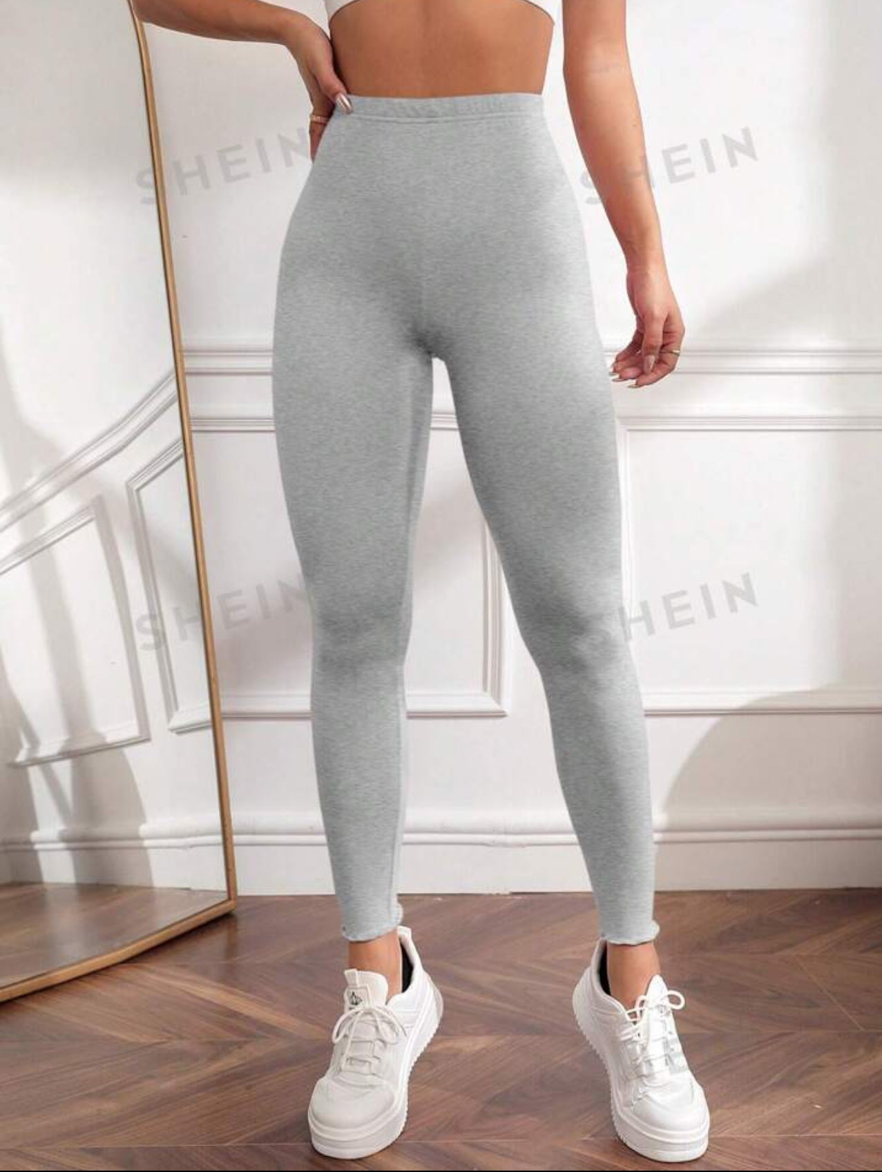 Leggins de algodón larga