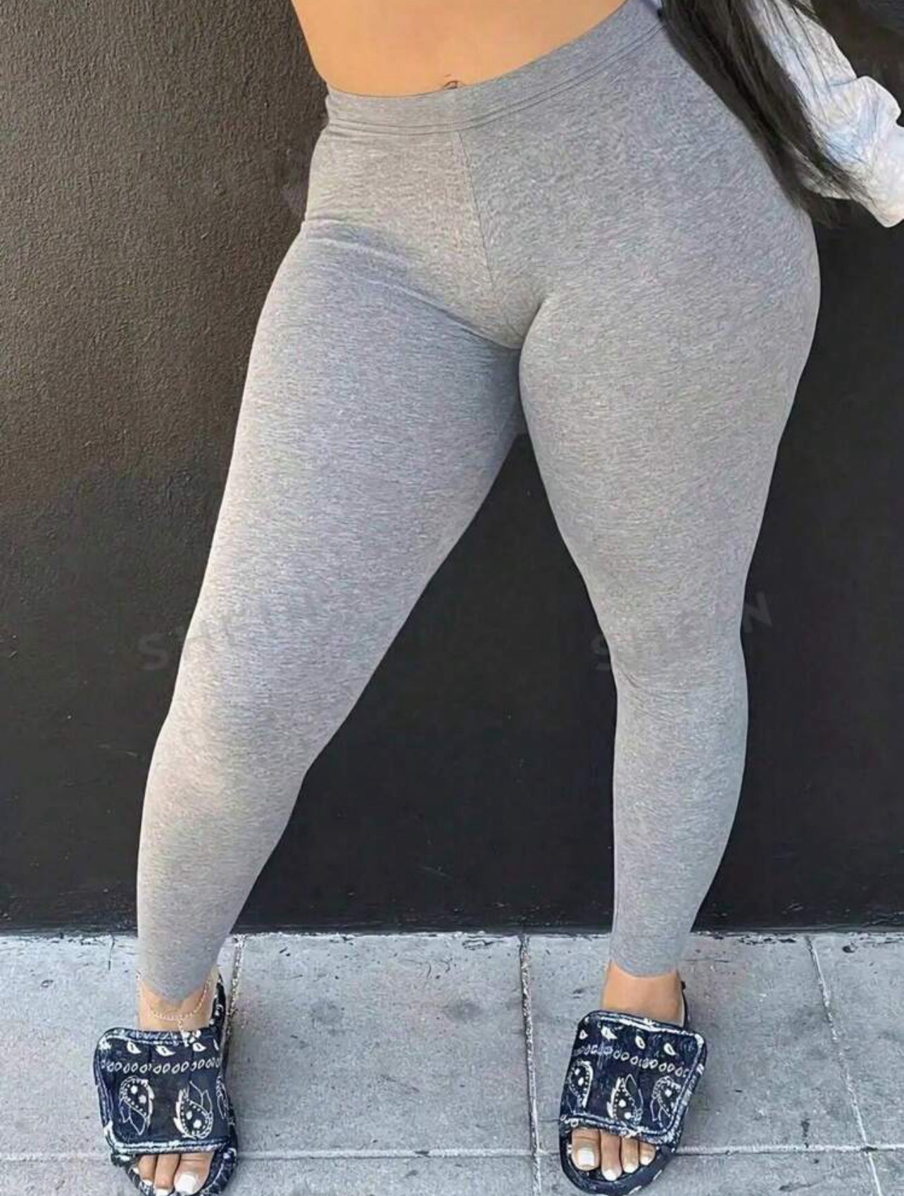 Leggins de algodón larga