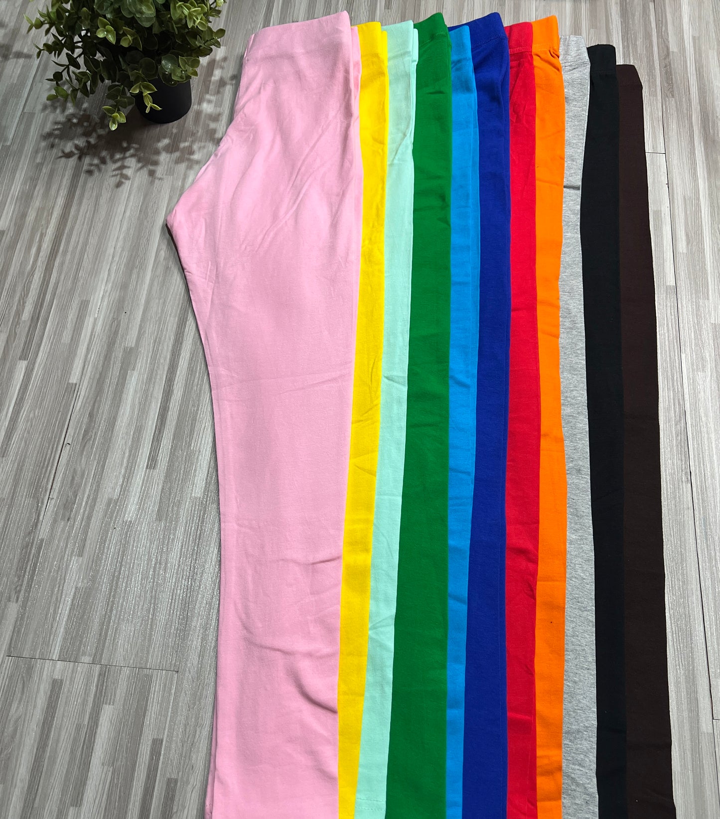 Leggins de algodón larga