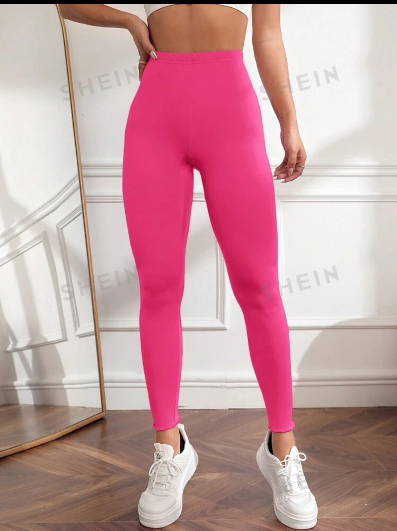 Leggins de algodón larga