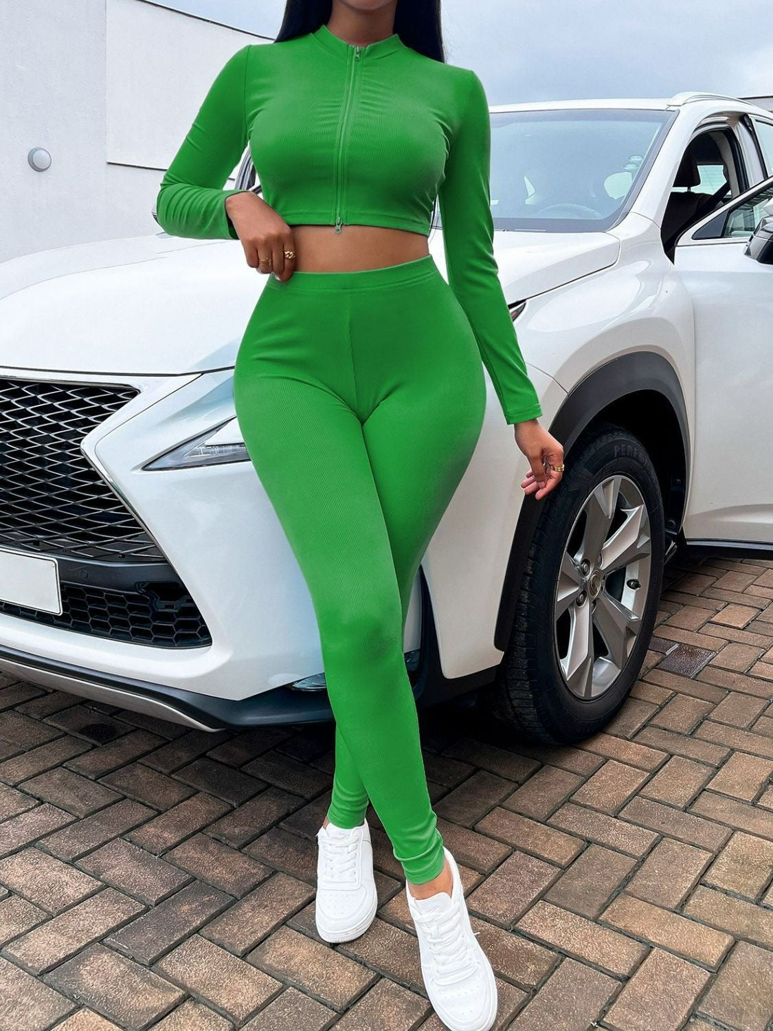 Leggins de algodón larga