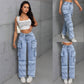 Pantalón cargo jean