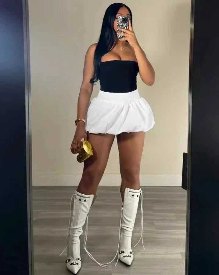 Falda pantalón globo