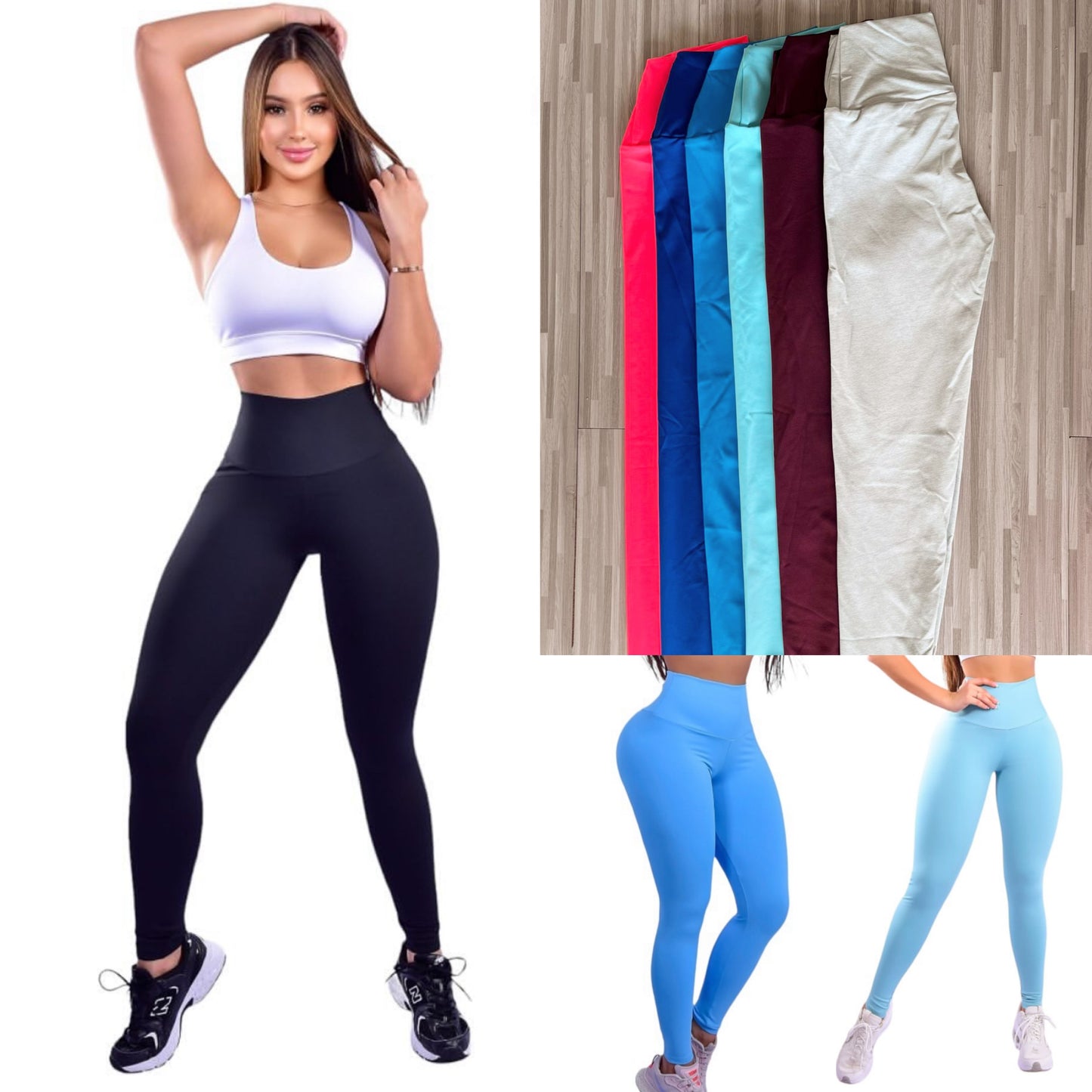 Leggins fit de pretina alta