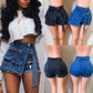 Falda pantalones jean cortas